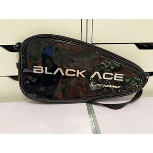 ProKennex Black Ace Racquetball‎ Paddle Cover Case Black Zip Bag
